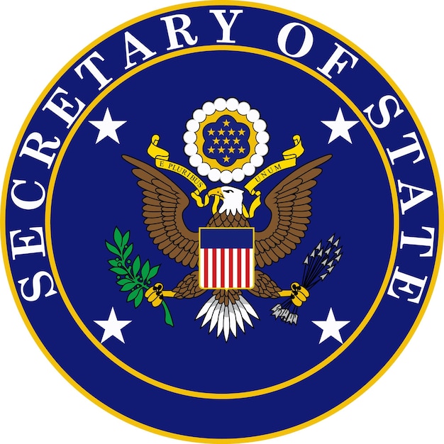 The logos of various US federal agencies, including NSF, NIH, DARPA, and DOE, arranged in a grid pattern. Below each logo is a brief description of the agency's focus on AI innovation and related grant programs.